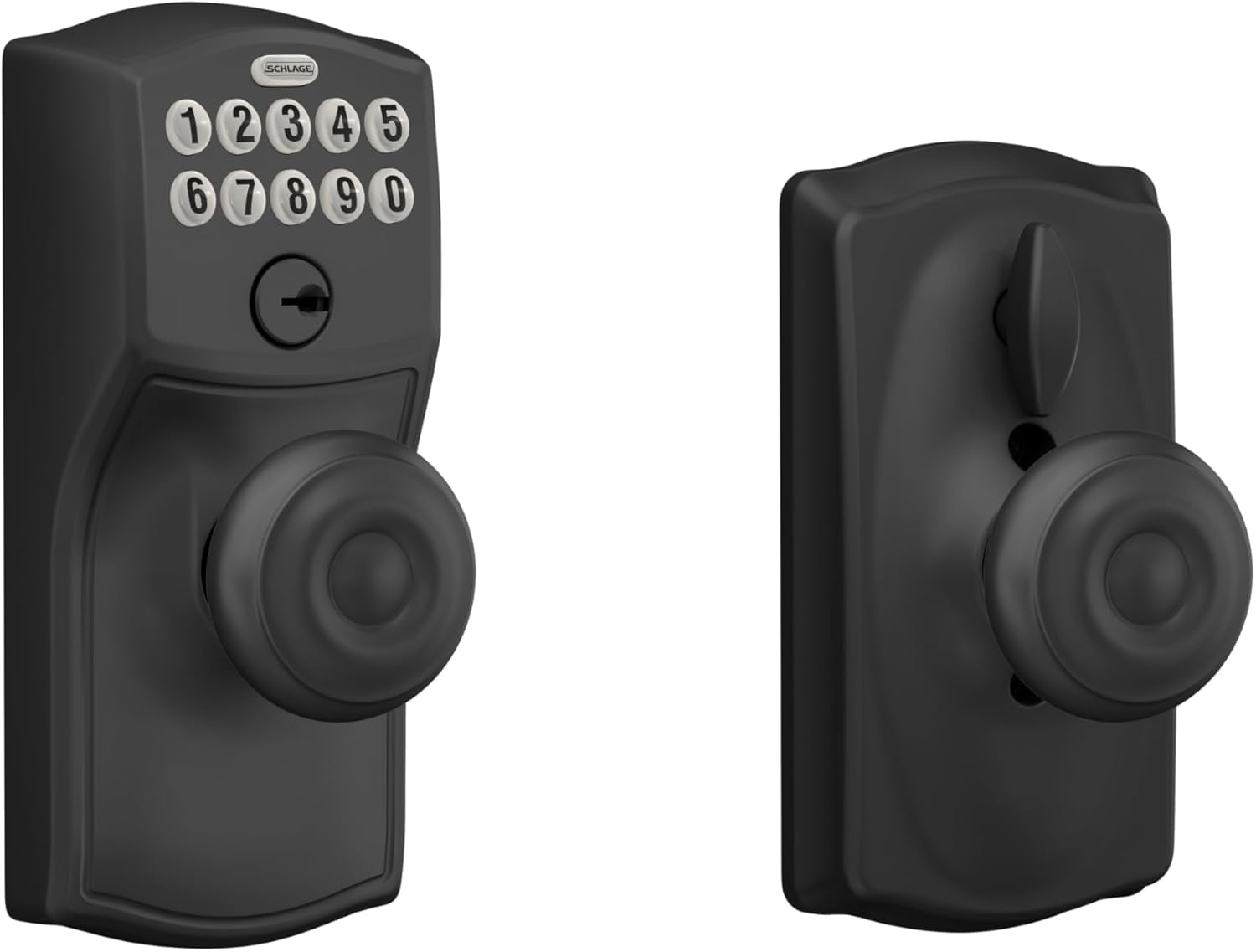 SCHLAGE FE595 CAM 622 GEO Keypad Entry Lock for Home Security