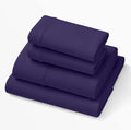 Purple SoftStretch Sheets California King - Moisture-Wicking Comfort