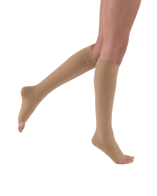 JOBST Relief Knee High Compression Socks for Tired Legs - Beige
