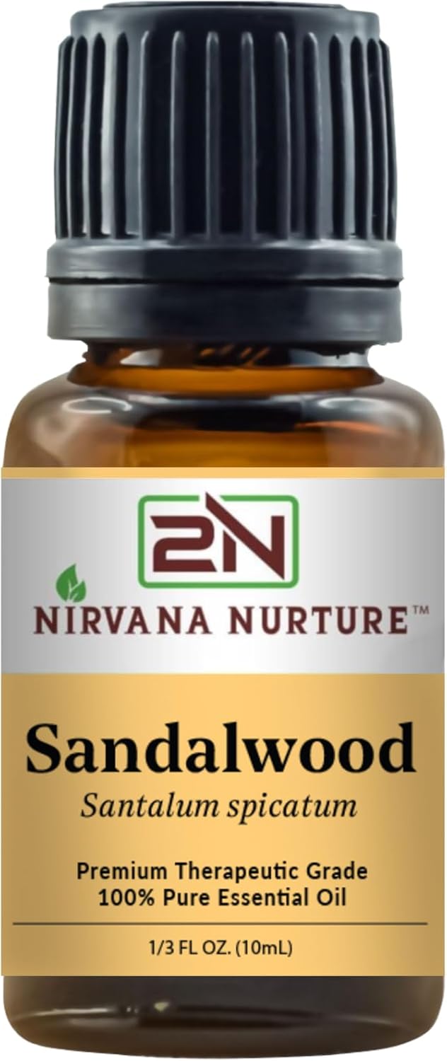 Sandalwood Essential Oil for Calm, Relaxation, and Skin Care