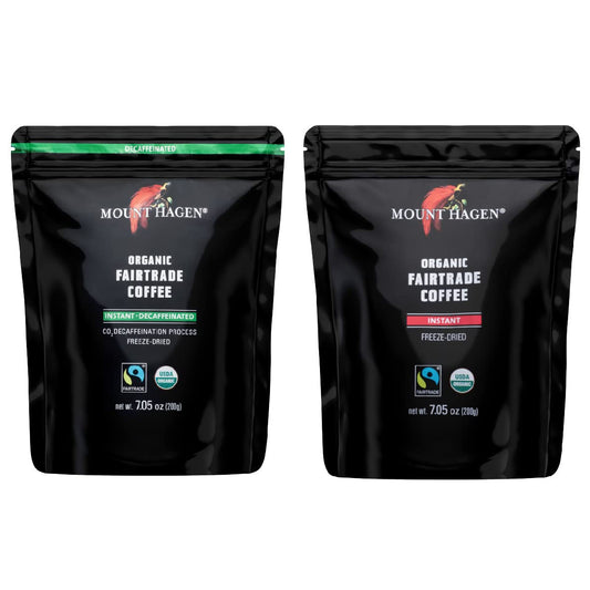 Mount Hagen Organic Freeze Dried Coffee - 2 Pack