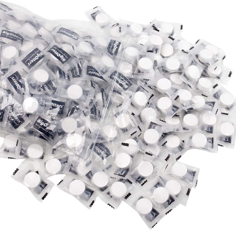BigOtters 200PCS Compressed Towels - Portable & Thick!