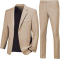 Men's Slim Fit 2-Piece Suit for Prom - Two Button Notch Lapel