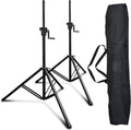 Heavy-Duty DJ Stands with Carry Bag for Lighting & Speakers