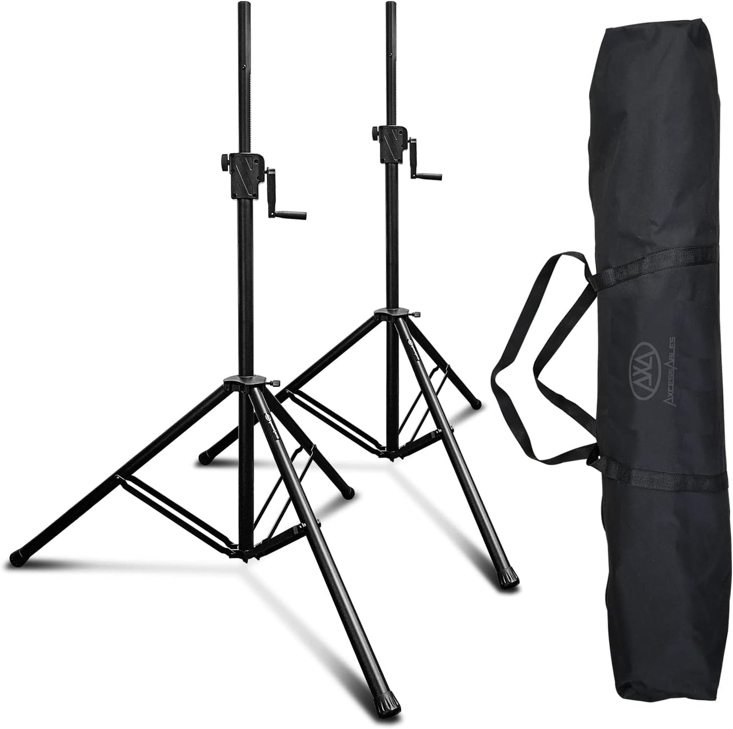 Heavy-Duty DJ Stands with Carry Bag for Lighting & Speakers