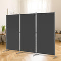 RANTILA 3 Panel Privacy Screen 6 ft Tall - Folding Room Divider