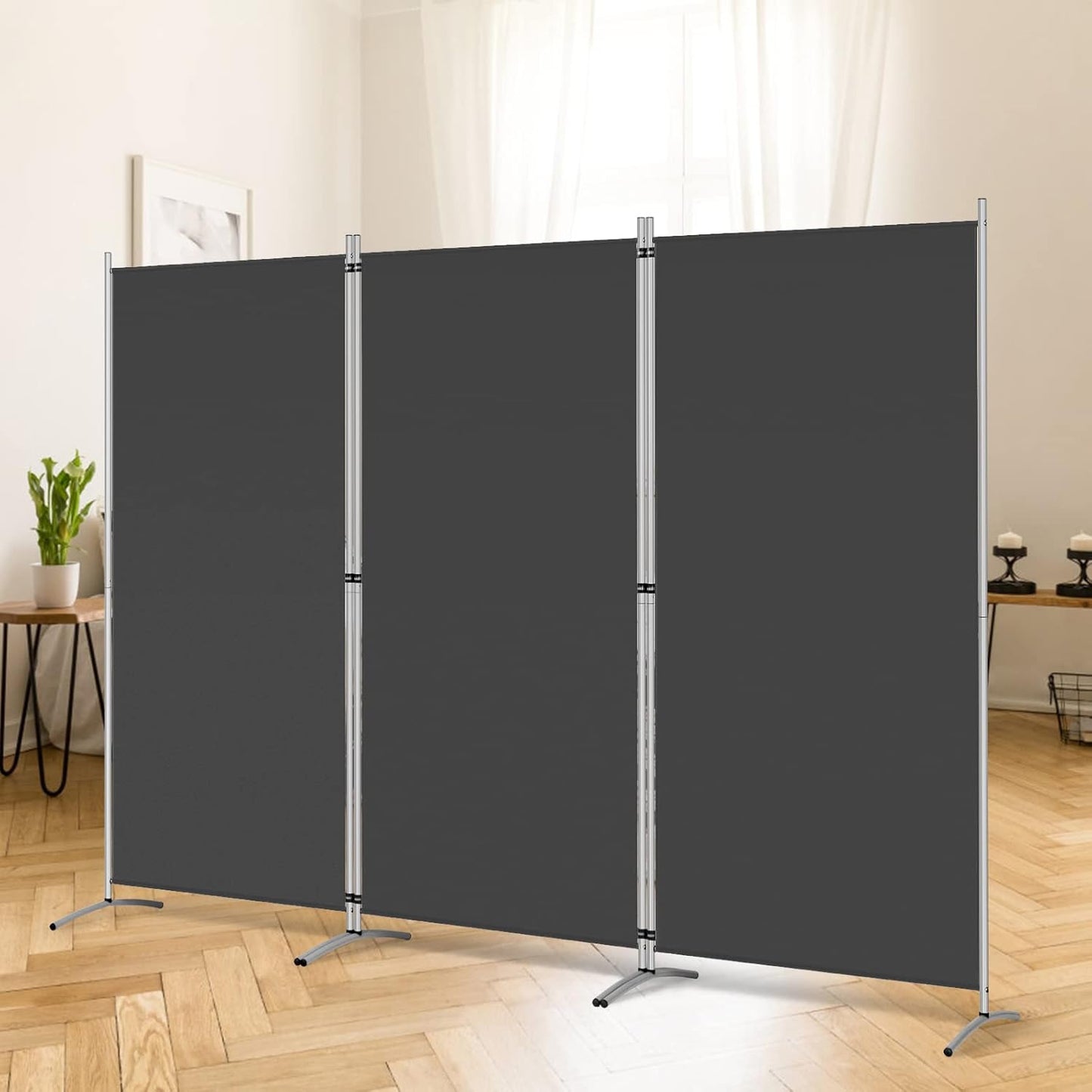 RANTILA 3 Panel Privacy Screen - Versatile Room Divider Solution