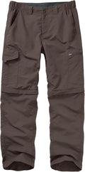 Men's Convertible Hiking Pants - Quick Dry Zip-Off Travel Pants