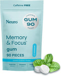 Neuro Memory & Focus Gum (90 Pieces) - Peppermint Boost for Focus