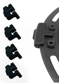 4PCS Premium Silicone Rubber Bumpers for Air Fryers