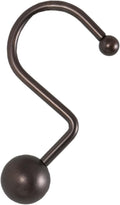 Maytex Mills Ball Shower Hooks Oil Rubbed Bronze - Stay-On Design