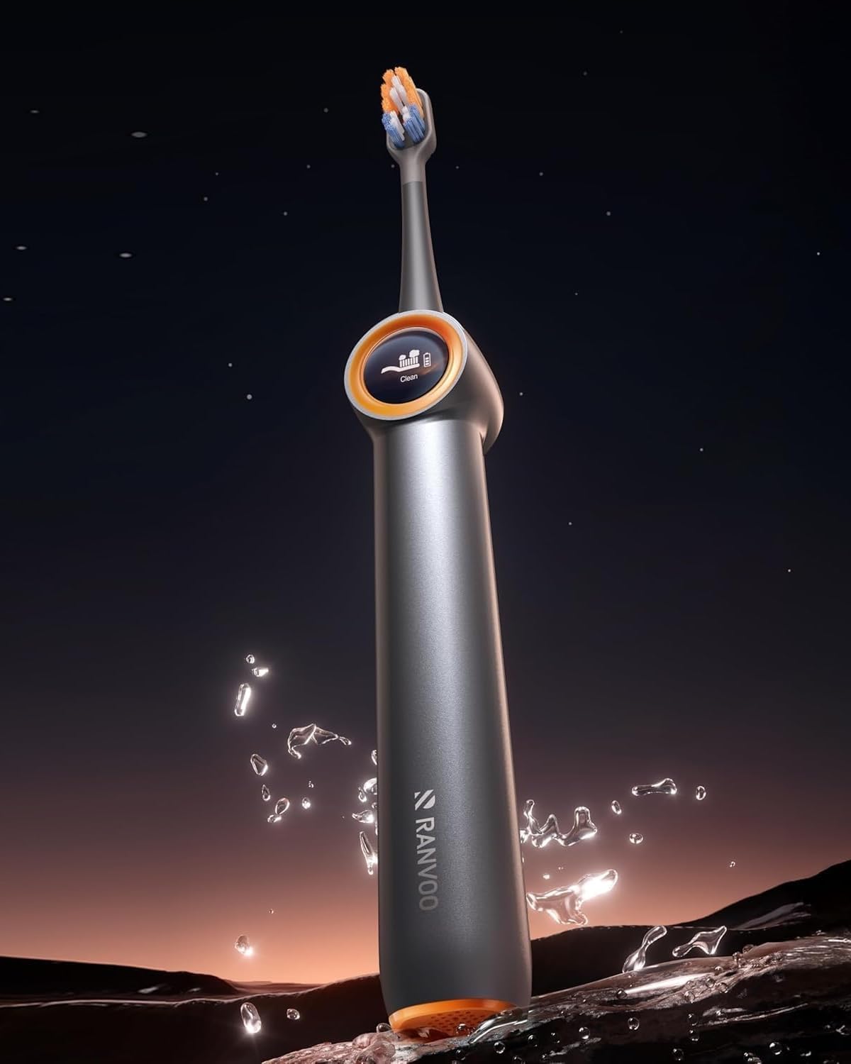 RANVOO Sonic Electric Toothbrush for 100% Plaque Removal