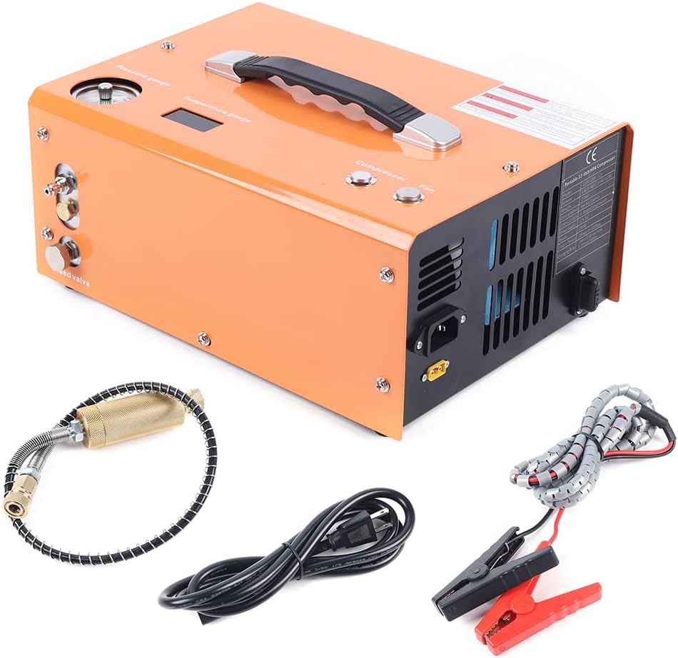 High Pressure 12V/110V Air Compressor with Filter