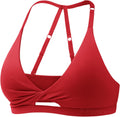 Sports Bras for Women Open Back Workout Bra - Adjustable Support Shoes