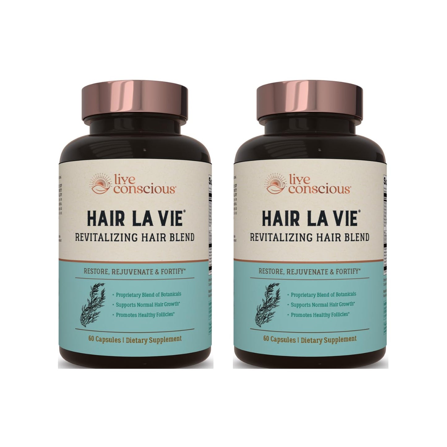 Revitalizing Blend Hair Vitamins with Biotin and Collagen for Growth