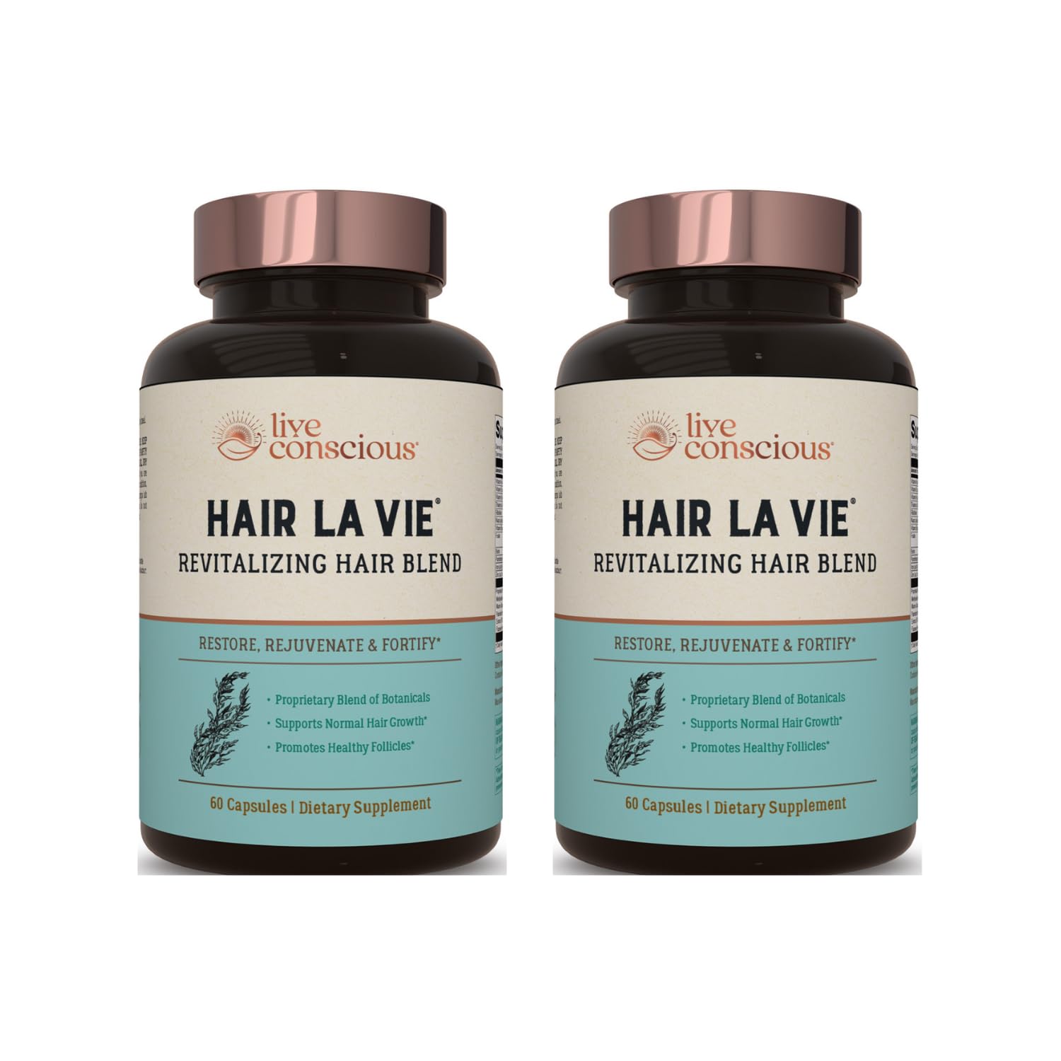 Revitalizing Blend Hair Vitamins with Biotin and Collagen for Growth