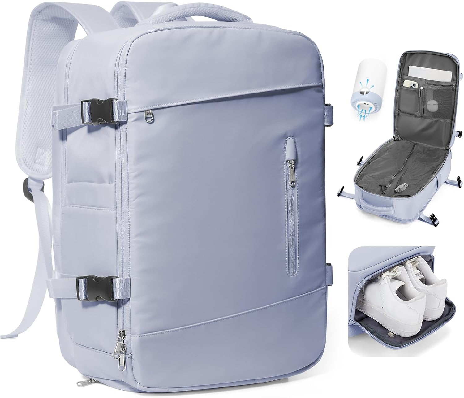 Travel Vacuum Backpack with Compression for Efficient Packing