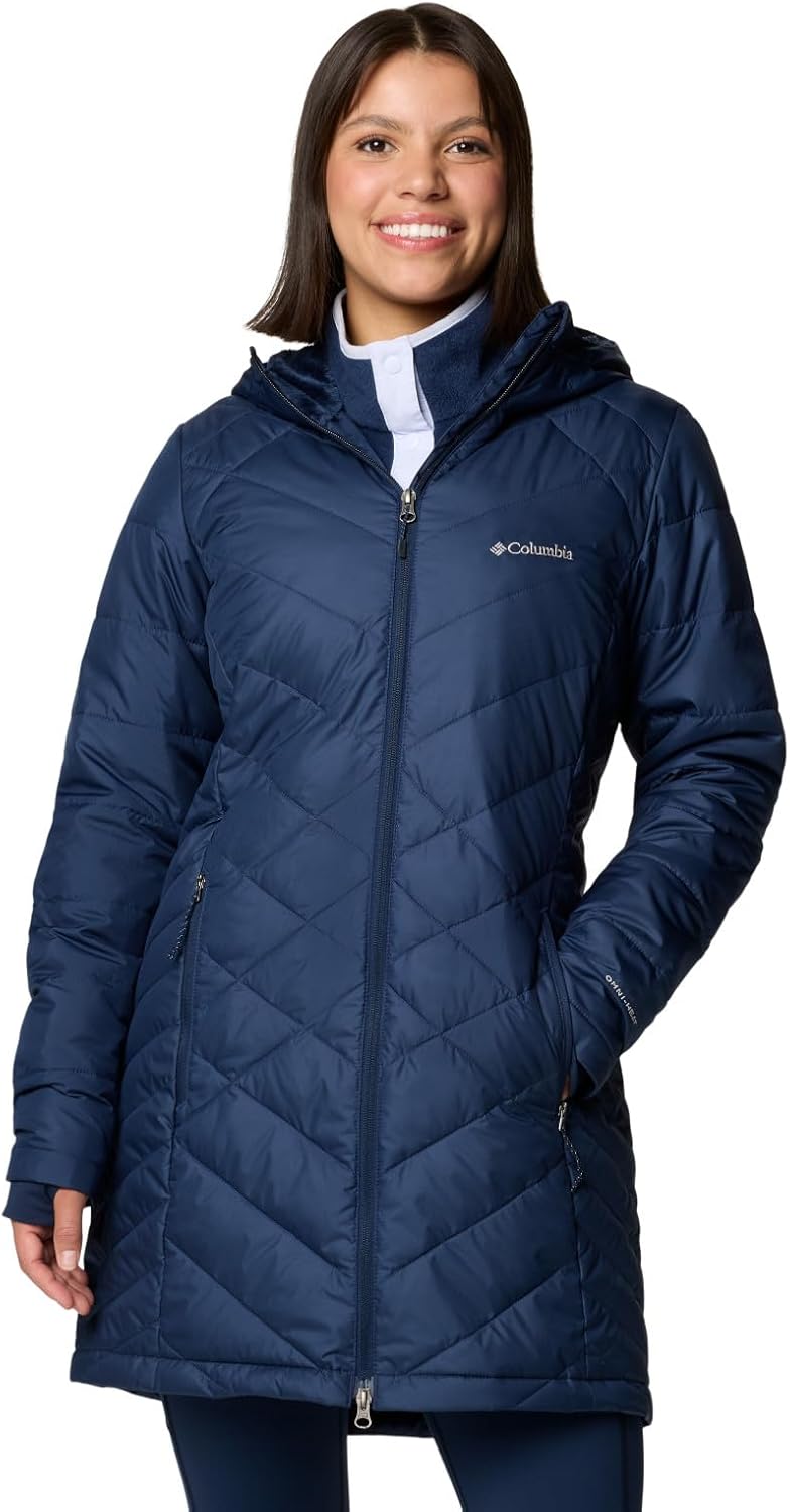 Columbia Women's Heavenly Long Hooded Jacket for Ultimate Warmth