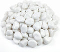 20 lbs White Rocks for Gardens 2-3 in Decorative River Pebbles - Clean
