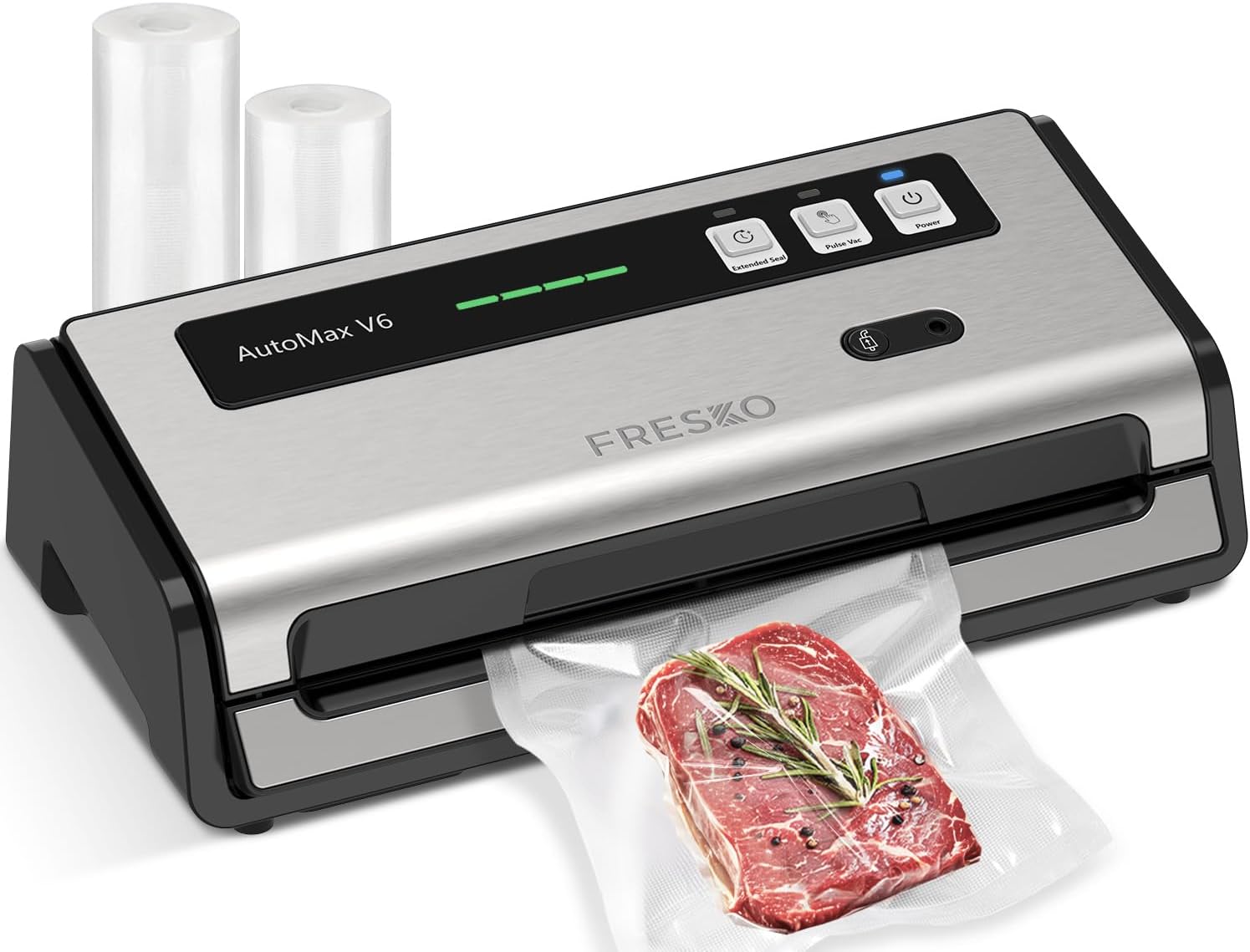 FRESKO Food Vacuum Sealer with Automatic Bag Detection Features