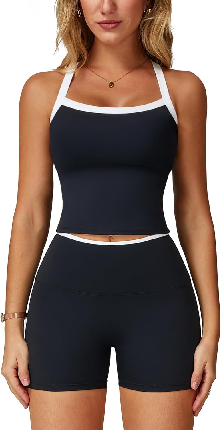 ABOCIW Workout Sets for Women: Stylish High Waist Gym Outfits