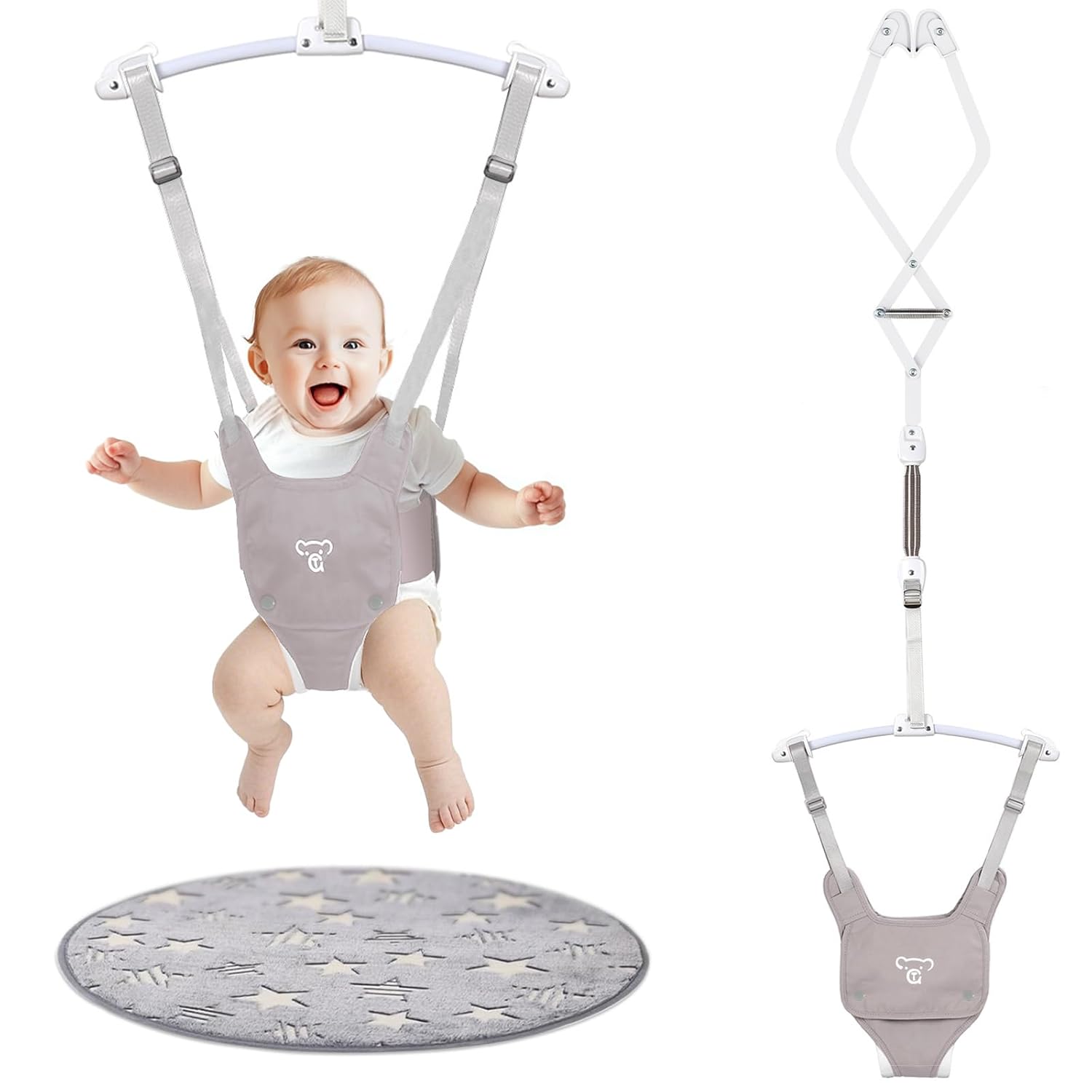 Versatile Baby Jumper Doorway with Adjustable Strap for Fun