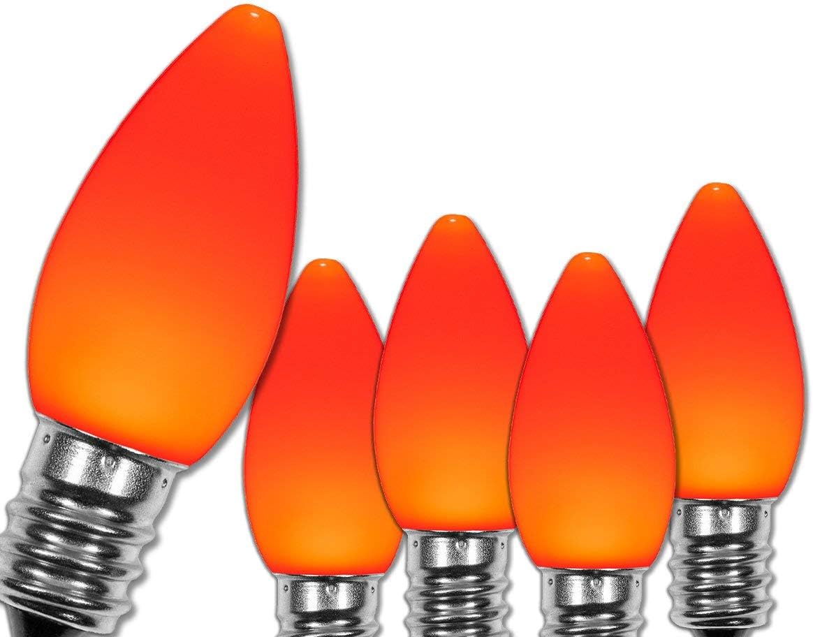 Wintergreen Lighting OptiCore C7 LED Bulbs - Premium Outdoor Lights