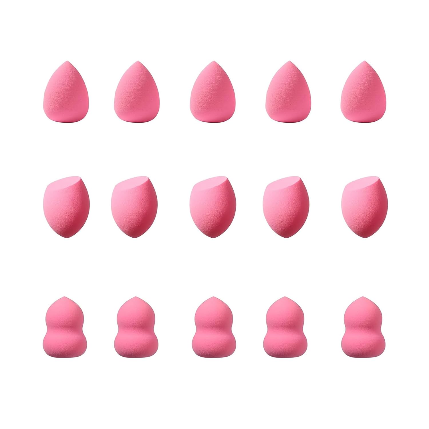 High-Density Pink Beauty Blender Set - Flawless Makeup Every Time! 