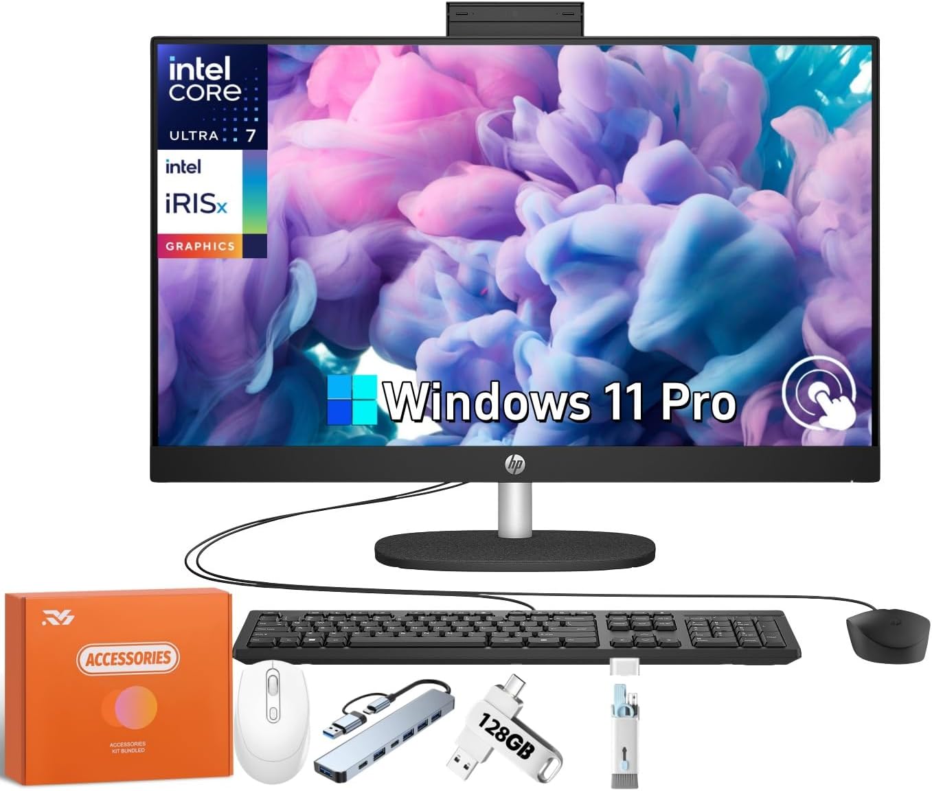 HP 27 inch Touchscreen All in One Desktop Computer Review