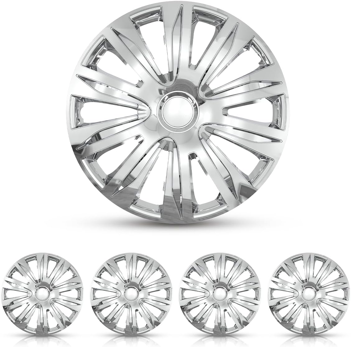 Universal 13 Inch Hubcaps Set of 4 for Cars and Trucks