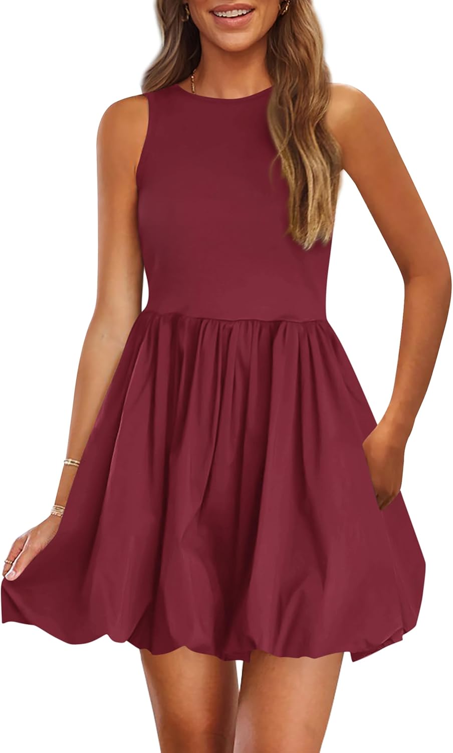 PRETTYGARDEN Summer Dresses for Women 2025 Casual Sundress