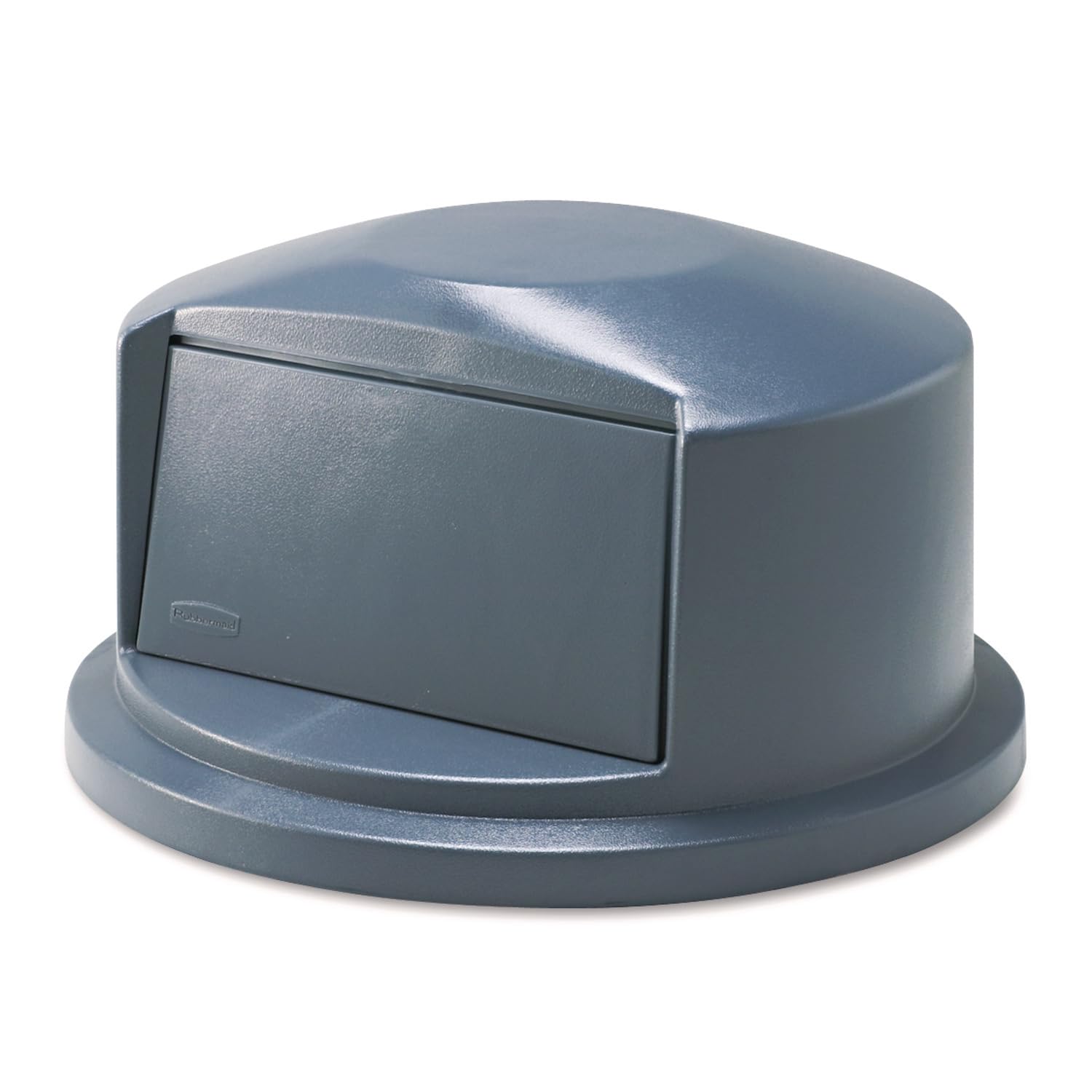 Rubbermaid Commercial Heavy-Duty BRUTE Dome Swing Top Lid Gray