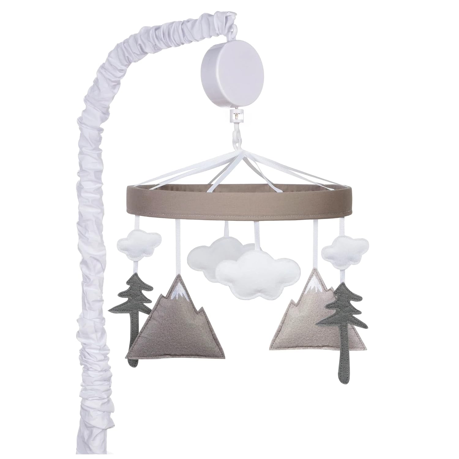 Nature Baby Crib Mobile - Musical Rotating Nursery Mobile