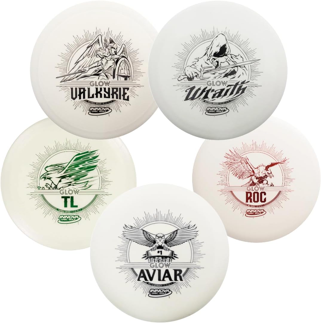 LIGHT UP YOUR GAME! INNOVA & Discraft Disc Golf Set