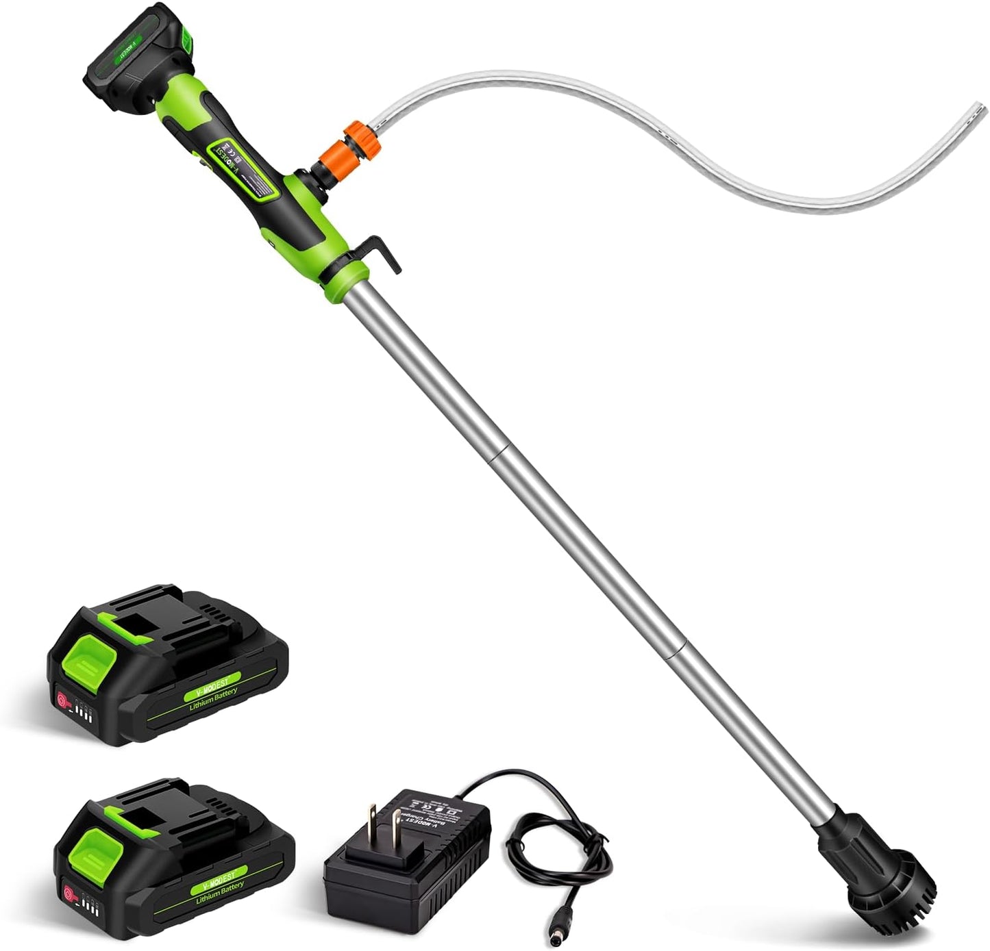 Cordless Stick Water Transfer Pump for Gardens and Ponds