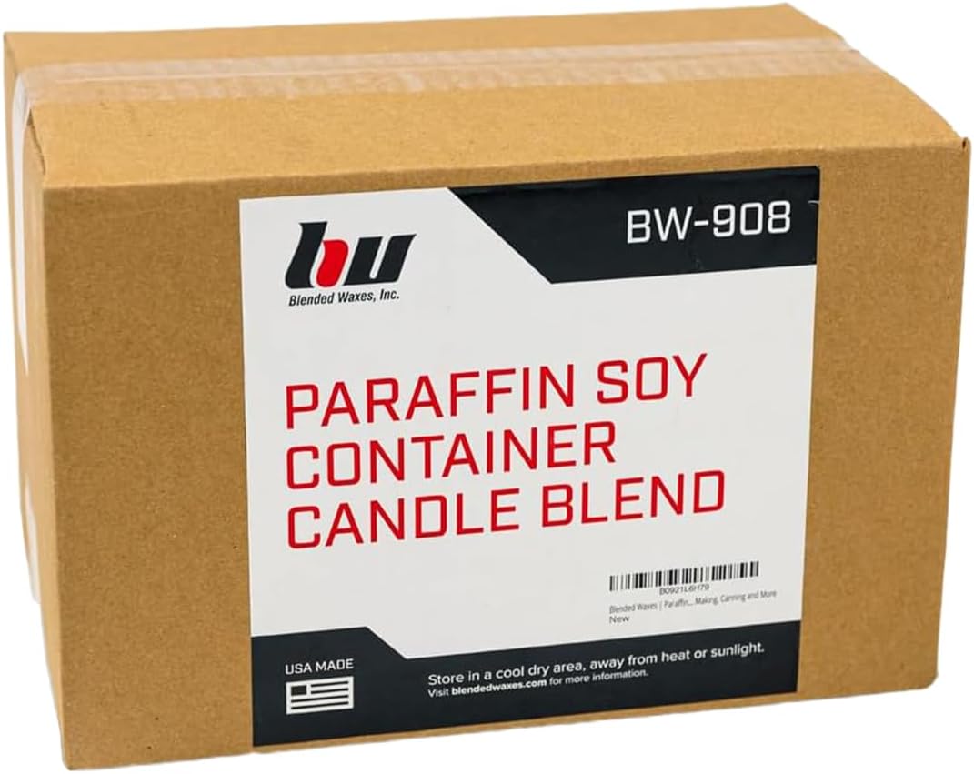 Soy Paraffin Blend Bulk Wax for Candle Making - 10 lbs Premium
