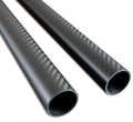 2pcs 30mm Carbon Fiber Tube 500mm Length - Lightweight Strength