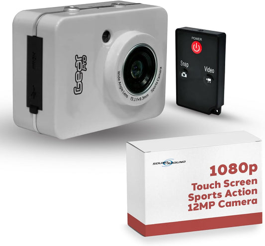 Full HD Waterproof Action Cam - Remote Control, Touch Screen