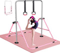 FBSPORT Gymnastics Bar for Kids - Adjustable Folding Horizontal Bar