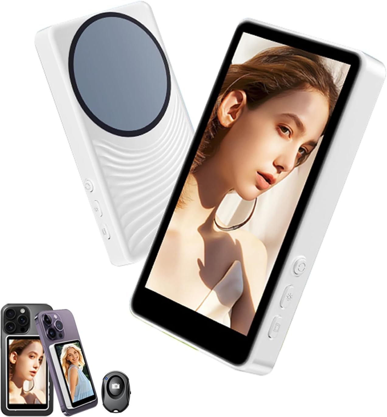 Vlog Selfie Monitor Screen for iPhone & Android - Capture Moments