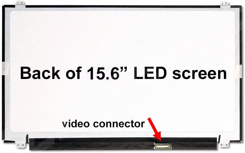 15.6 HD Screen Replacement for Dell Latitude 15 E5570 Laptop