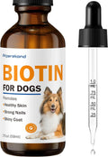 Liquid Biotin Supplement for Dogs - Strengthen Coat & Nails