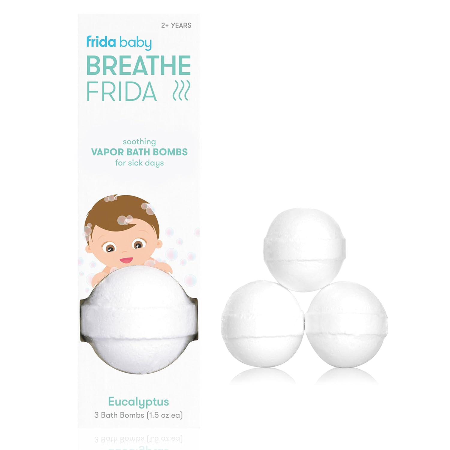 Frida Baby Eucalyptus Bath Bombs - Soothing Aromatherapy