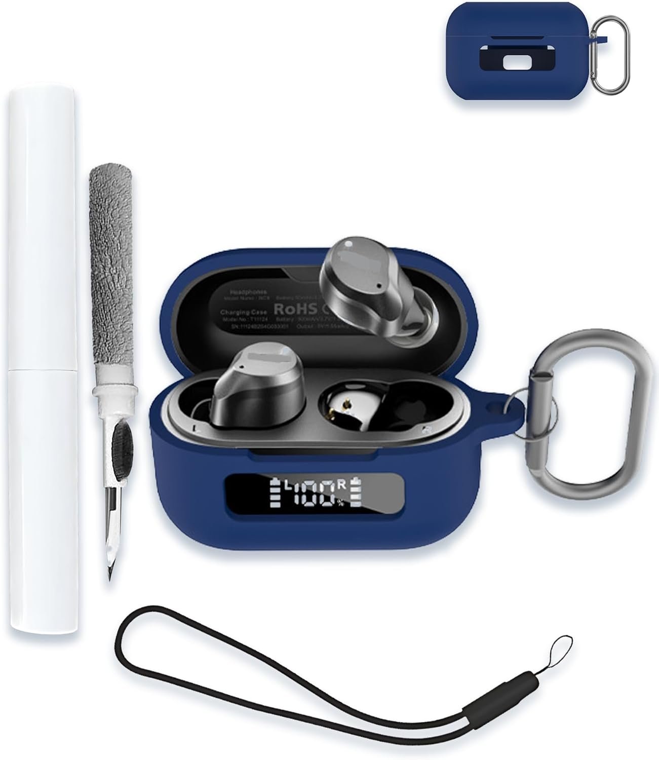 TOZO NC9 Hybrid Earbud Case - Portable Protection & Accessories