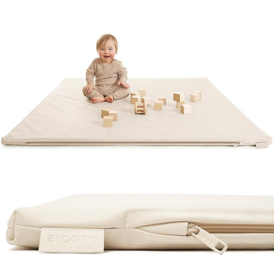 Stylish Padded Baby Play Mat for Safe Play Area & Comfort
