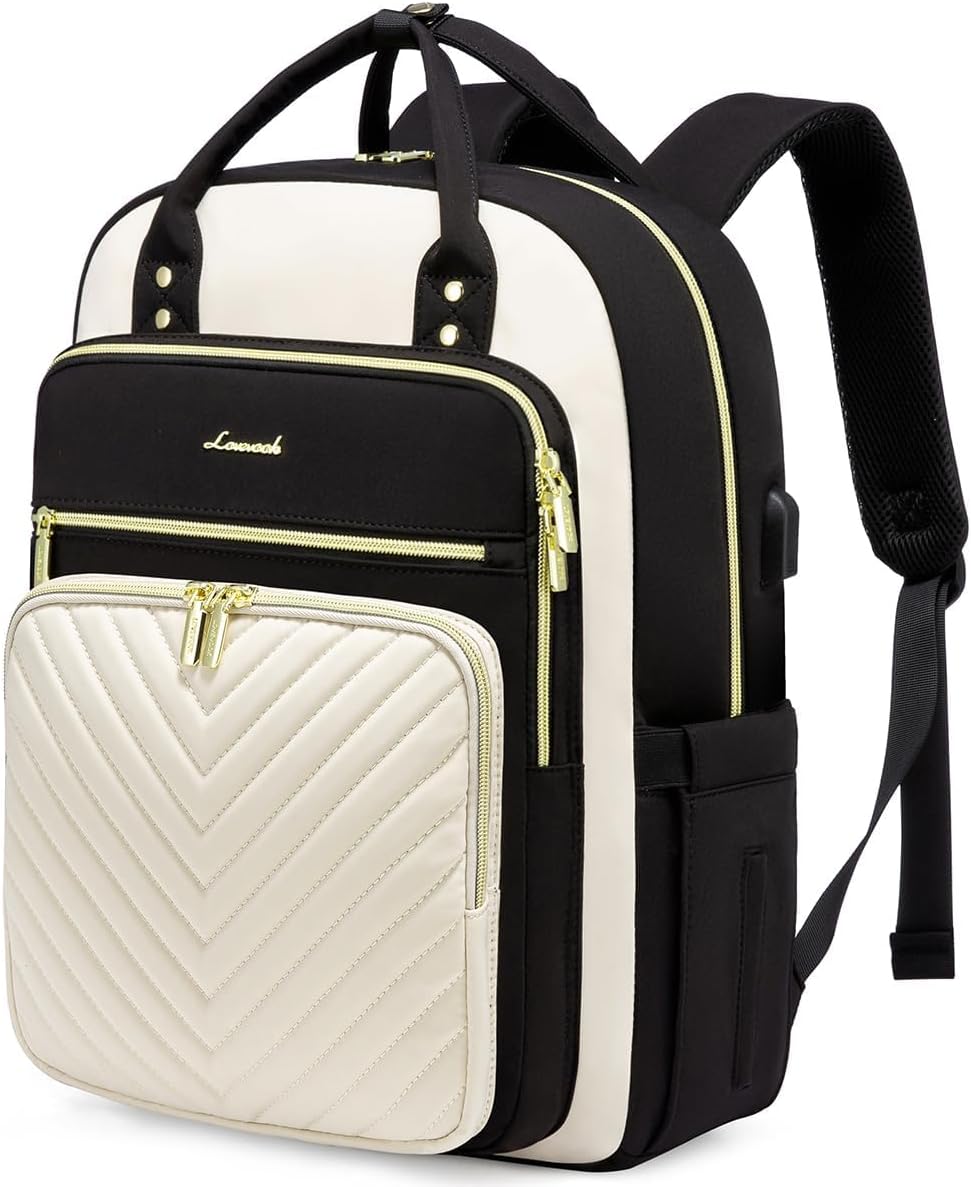 LOVEVOOK 15.6 Inch Laptop Backpack for Women - Stylish & Functional