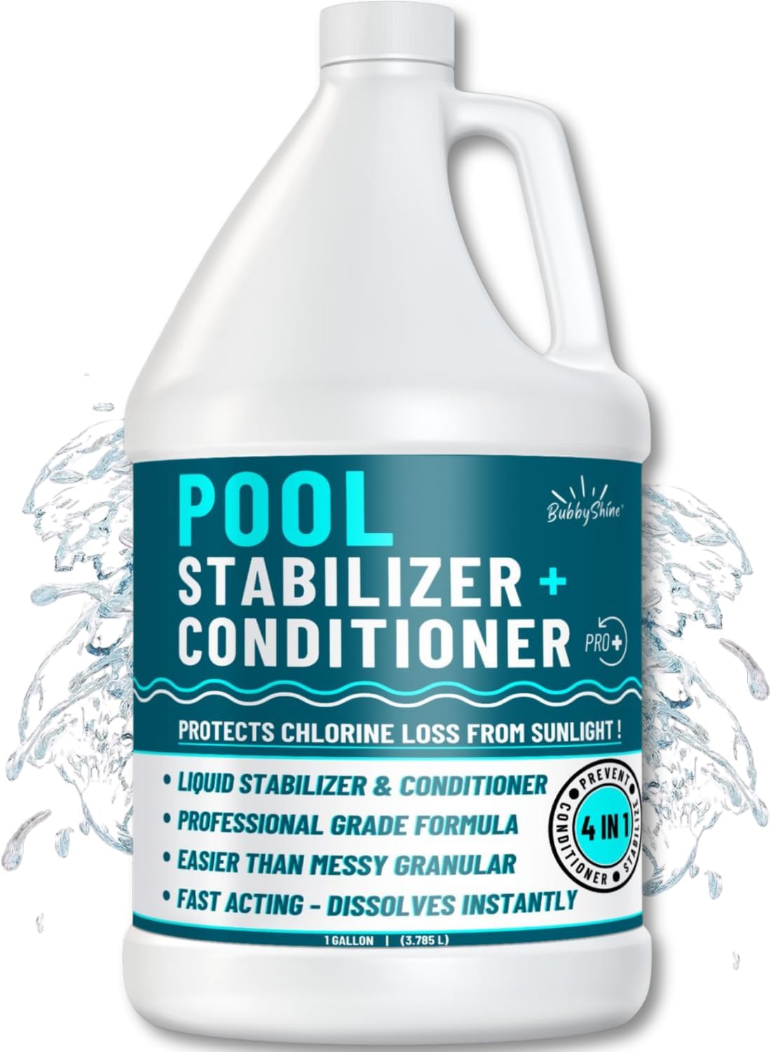 Pool Stabilizer - Liquid Chlorine Stabilizer for Pool Care