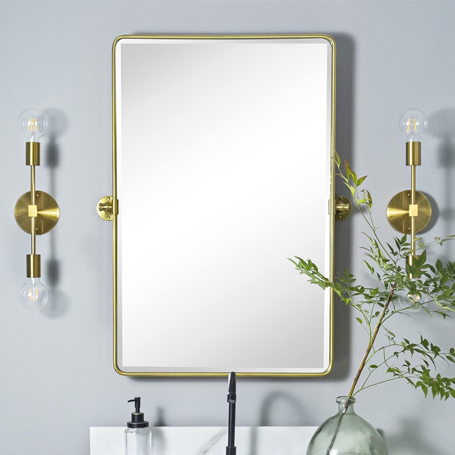 TEHOME 20x30 Pivot Rectangle Bathroom Vanity Mirror Review
