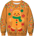 Ugly Christmas Sweatshirt for Men Women - Comfortable Funny Holiday