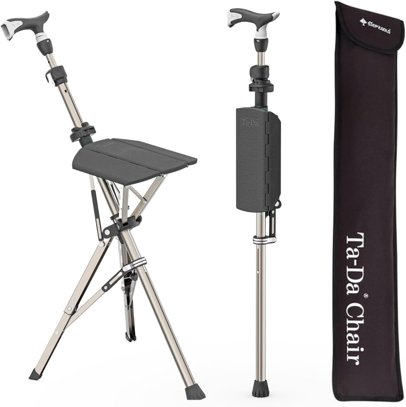 Ta-Da Chair Series 1 Pro: Portable Trekking Hiking Pole Seat